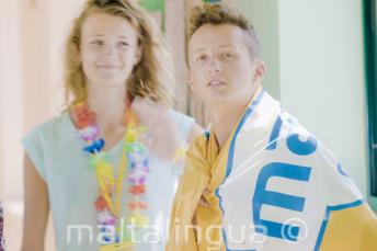 Oahppi geavaha Maltalingua-leavgga